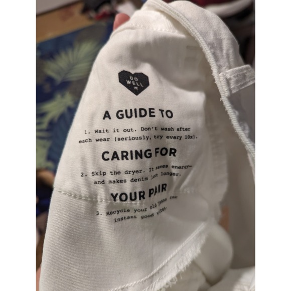 Madewell Stretch Denim Pegged Skirt in Tile White: Cutout Edition - Picture 11 of 11